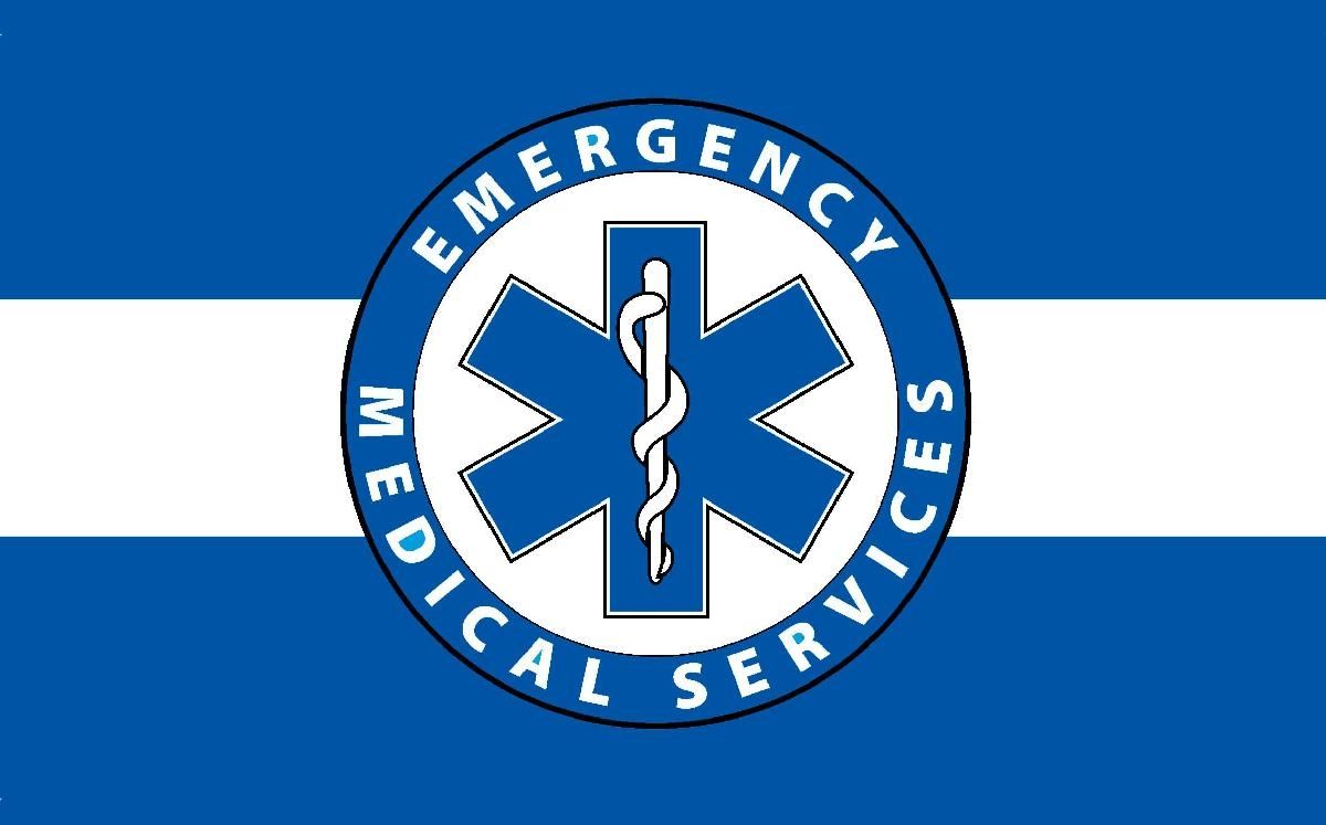 3X5 POLY EMS FLAG
