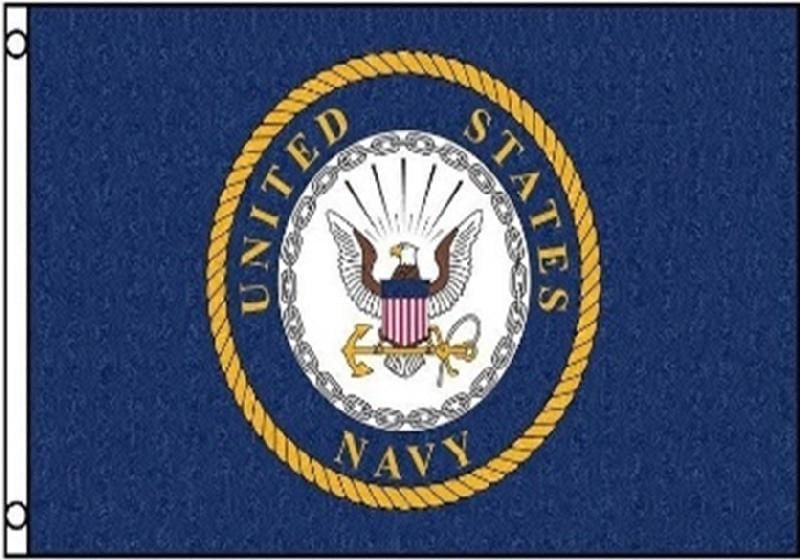 3x5 POLY NAVY FLAG