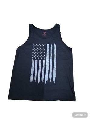 Rothco Tank Tops/BLK US Flag