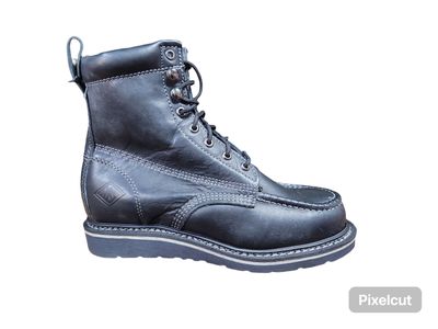 Bonanza Frontier Classic 8" Moc Toe Jet Black
