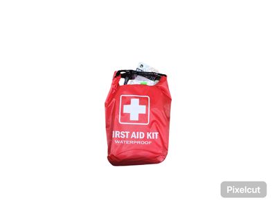 First Aid Kit w/ Waterproof Dry Sack
