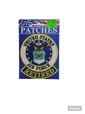 USAF Emblem Retired Patch