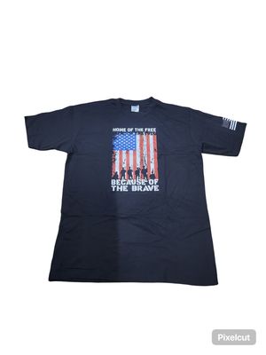 Pudala Full Color Land of the Free Shirt