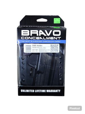 OWB S&amp;W M&amp;P 9/40 2.0-RH-Bravo Concealment