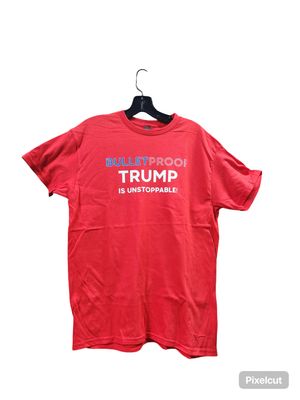 Bulletproof Trump T-Shirt - Red