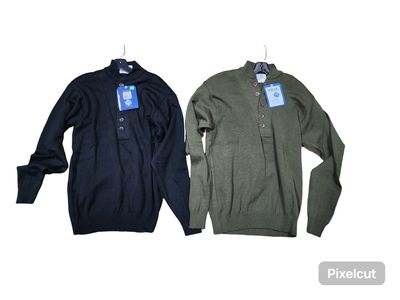 ROTHCO ACRYLIC 5 BUTTON SWEATER