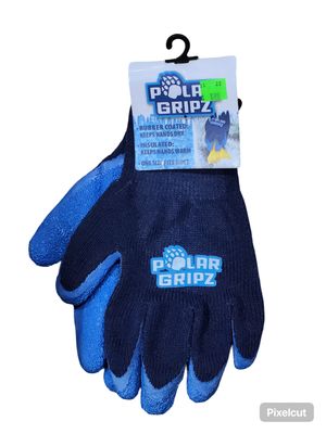 Polar Gripz Rubber Coated Gloves