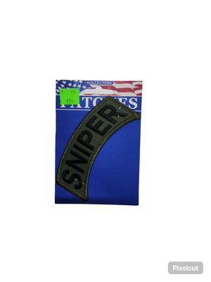 Army Tab Sniper Subdued Patch