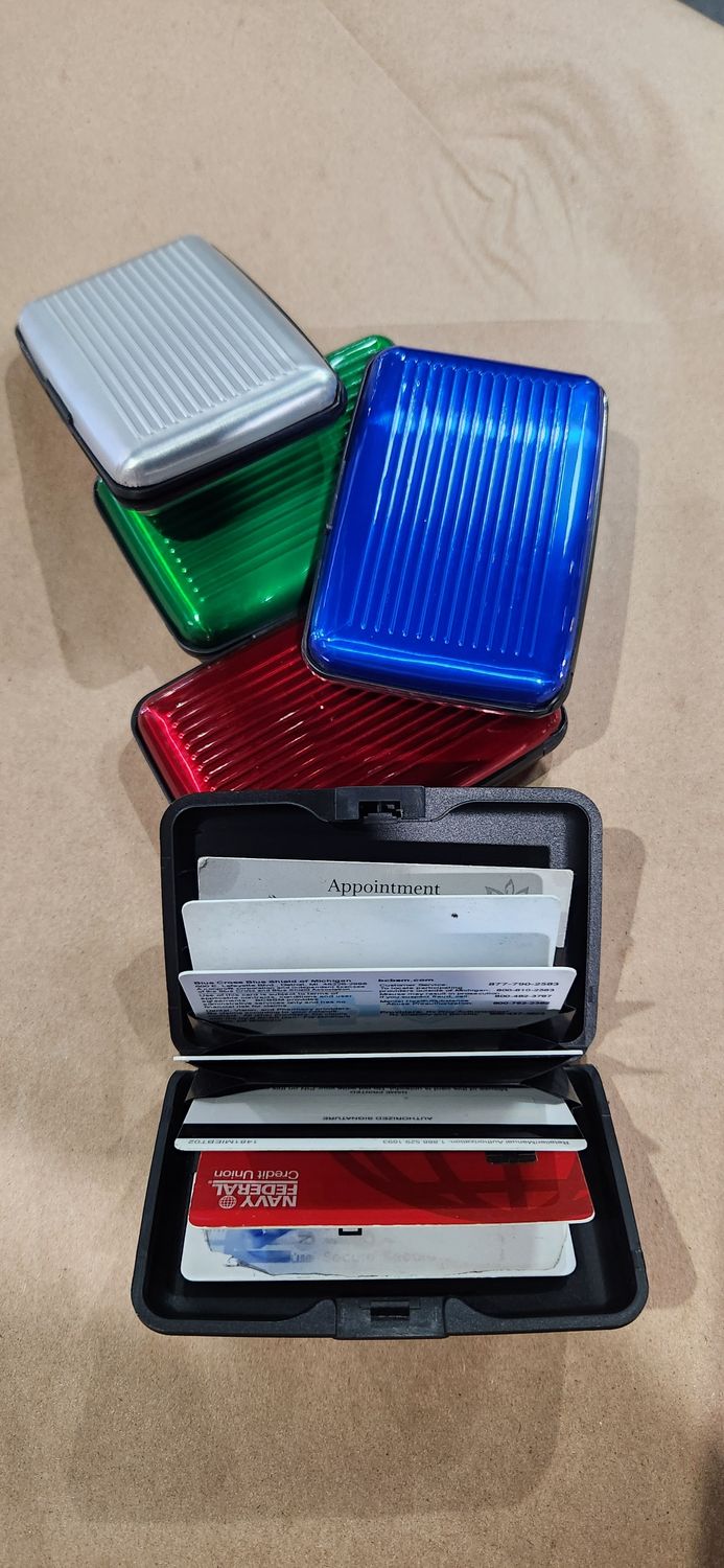 Aluminum Security Wallet