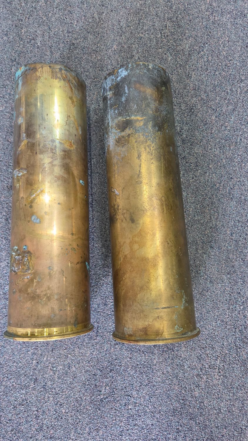 105 mm howitzer blank shell casing