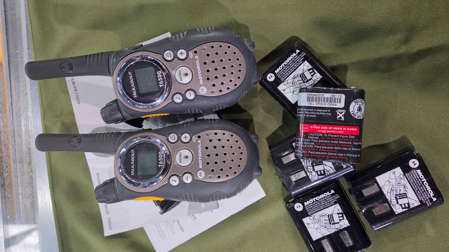 SURPLUS TALKABOUT WALKIE TAKIE