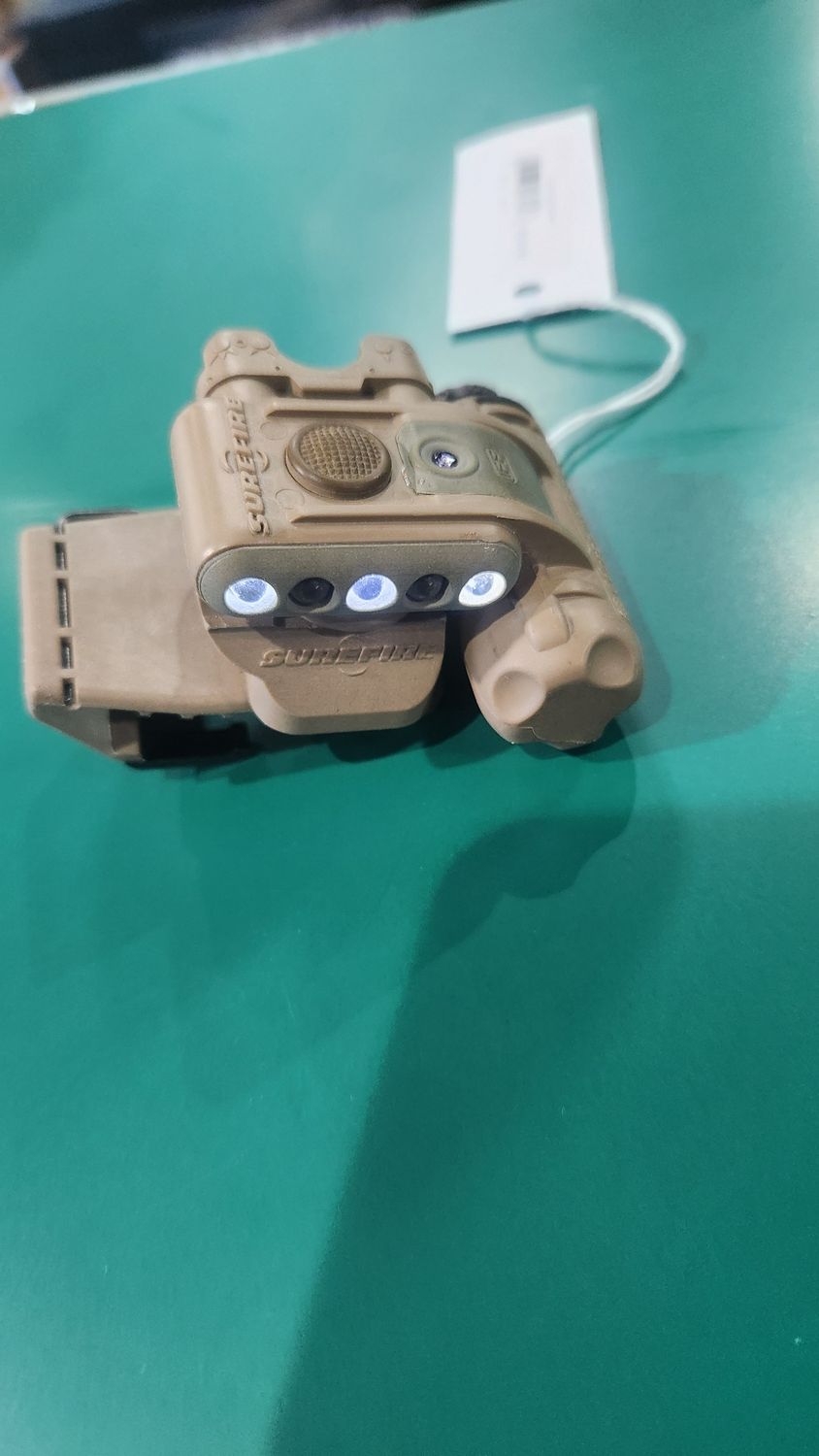 Shurfire helmet light 2 RED