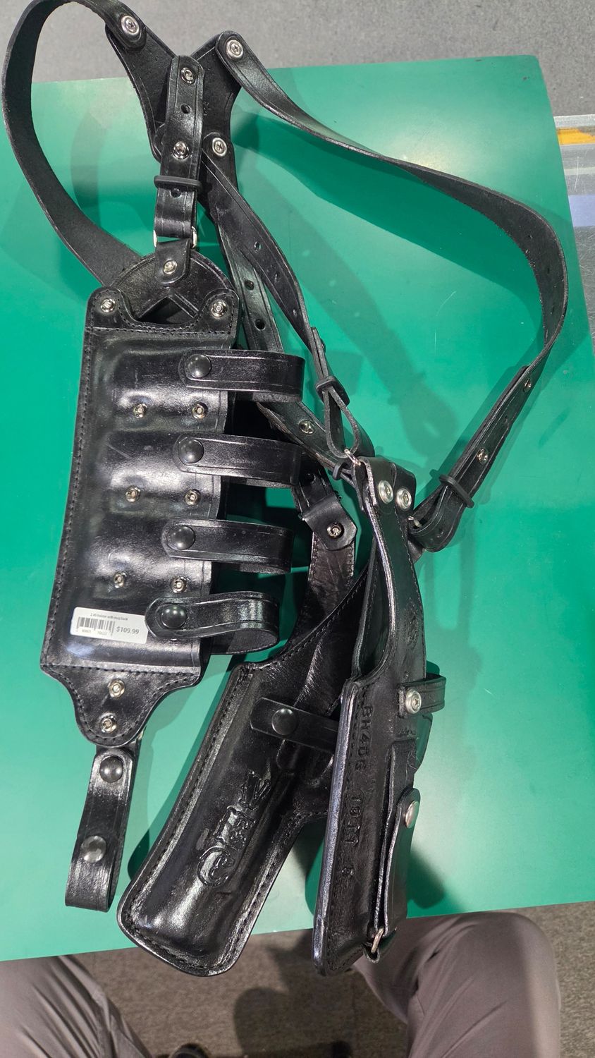 2 45 holster with mag back