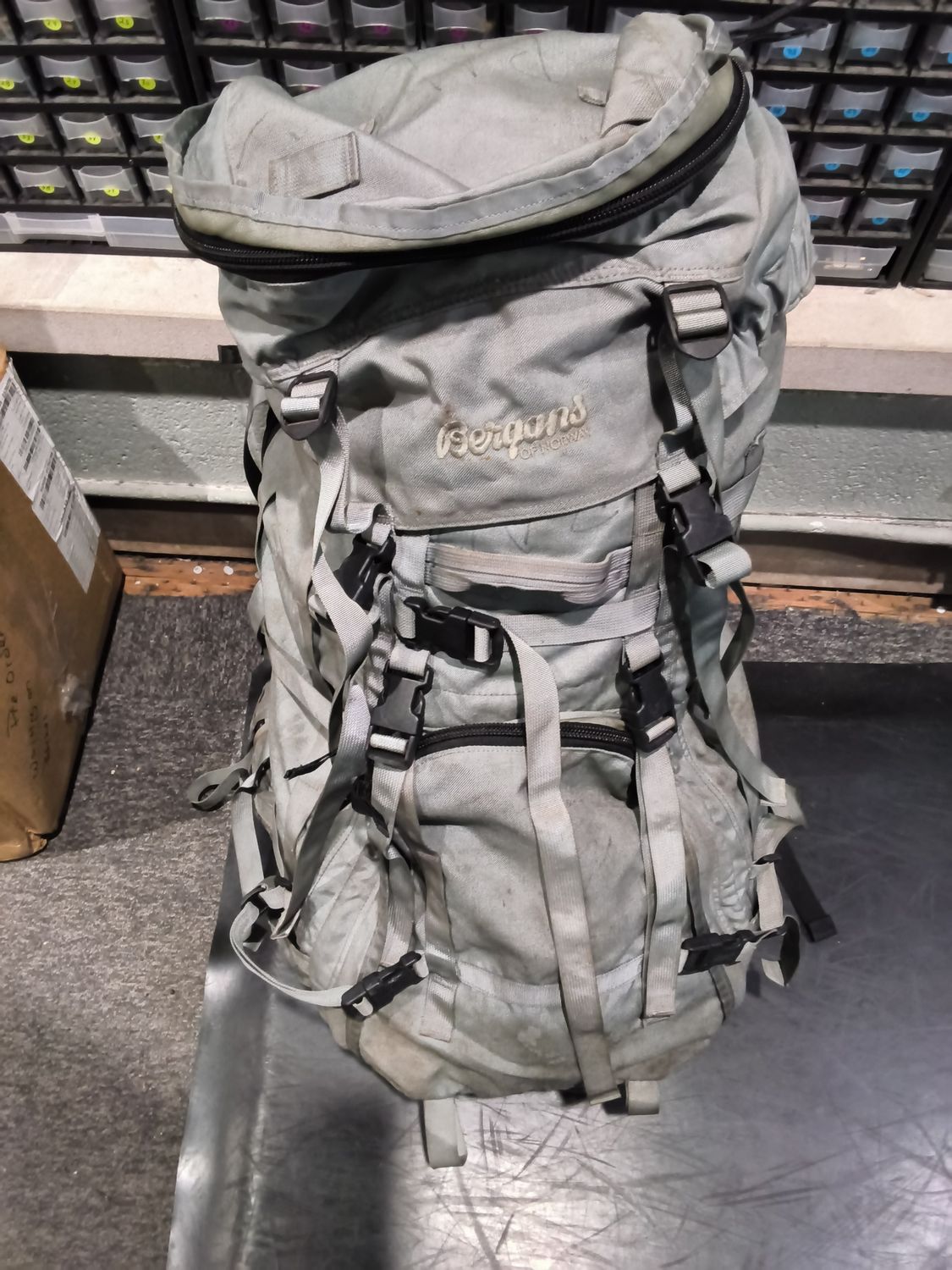 BERGANS OF NORWAY ALPINIST EXTREME 2095 RUCKSACK NAVY SEAL KODIAK