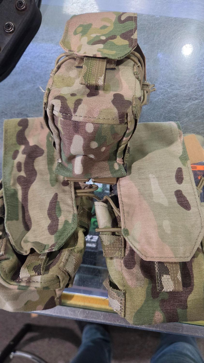 TACTICAL TAILOR 3 MAG POUCH MULTI CAM