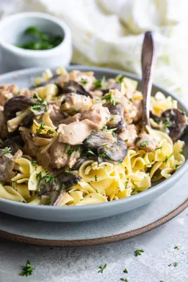 Wednesday, May 14th - Chicken Mushroom Stroganoff