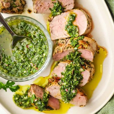 Thursday, July 24th - Green Herb grilled Pork Tenderloin
