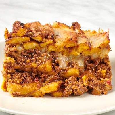 Wednesday December 10th - Puerto Rican Pastelon Sweet Plantain &amp; Beef  &quot;Lasagna&quot; with Cheese