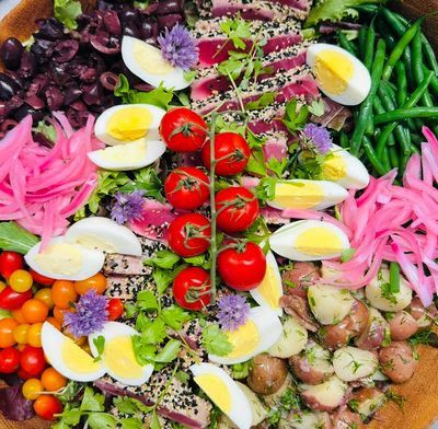 Monday March 2nd - Sesame seared Ahi Nicoise Salad