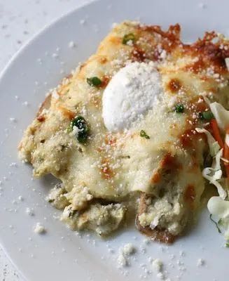 Monday April 13th  - Shrimp Enchiladas with Creamy Salsa Verde