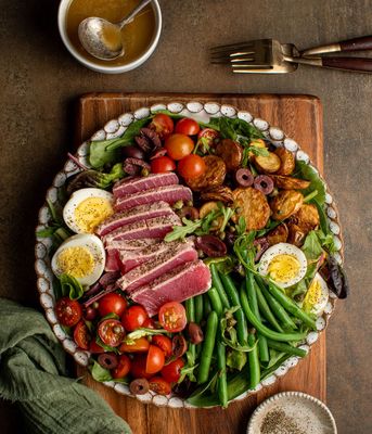 Monday, June 22nd  - Seared Ahi Nicoise