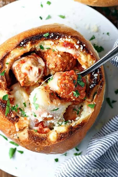 Thursday, July 30th  - Meatballs in a Bread Bowl