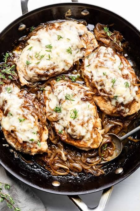 Wednesday, October 14th  - French Onion Chicken
