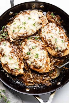 Wednesday, October 14th  - French Onion Chicken