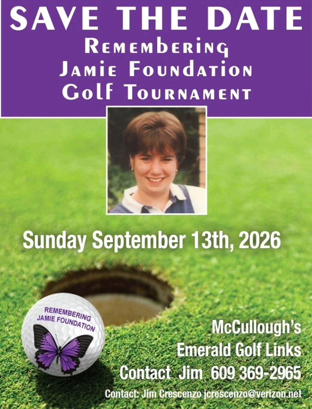 Remembering Jamie 2026 Golf Tournament Individual Golfer
