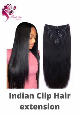 Indian Clip Hair Extension straghit