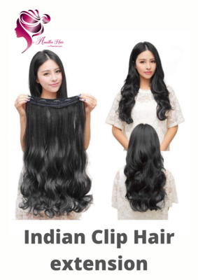 Indian Clip Hair Extension wavy