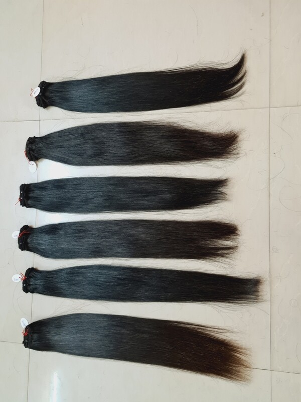 Raw straight hair 3 Bundles &amp; 1 closure combo