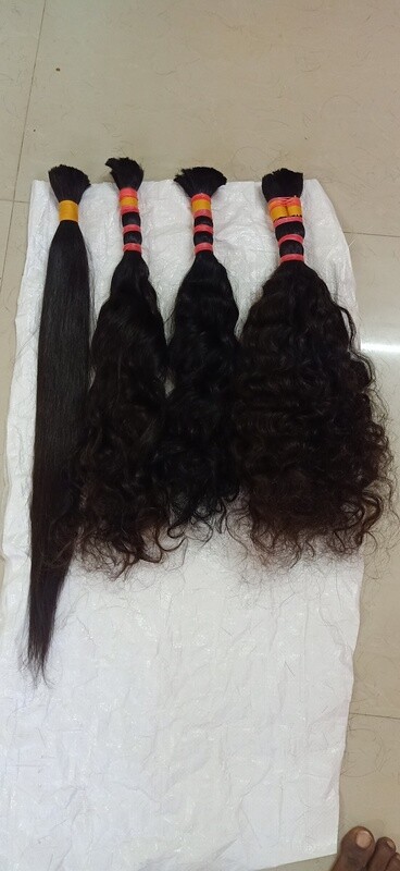 BULK / BRAIDING / HAIR CURLY ( 100GRAM  )