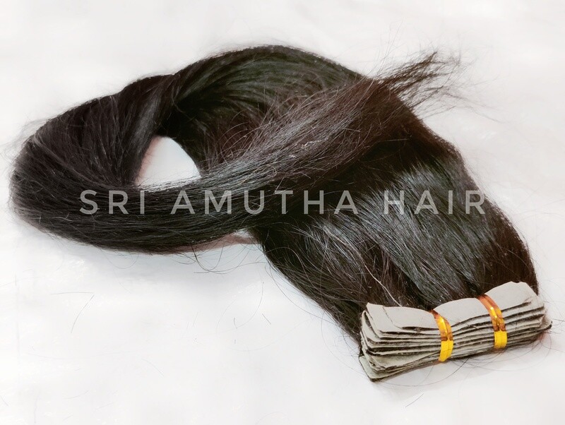 Indian straight  Tape  Hair extension