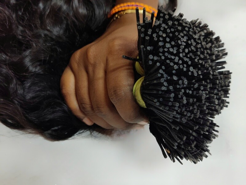 Indian straight I tip Hair extension