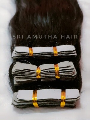 Indian straight  Tape  Hair extension