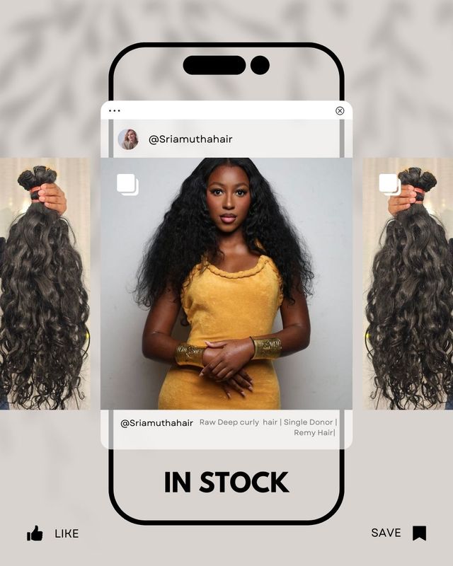 Indian Deep curly Machine weft