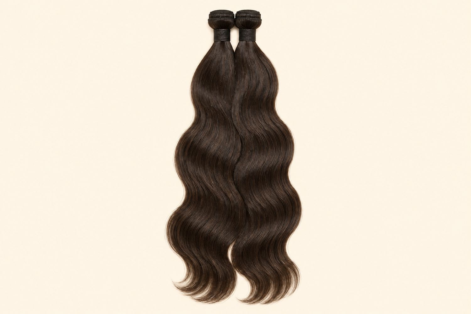 Indian Raw Body Wave Machine Weft Hair Extensions | 100% Unprocessed Single Donor