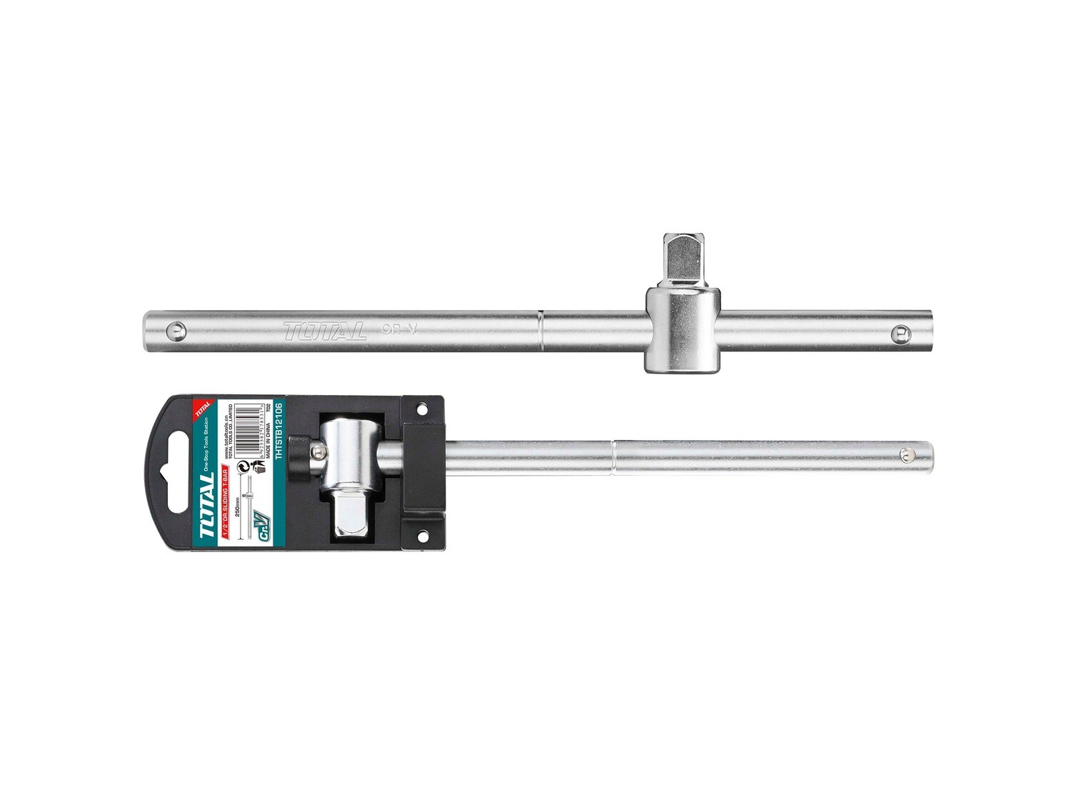 Total 1/2&quot; DR Sliding T-Bar- THTSTB12106
