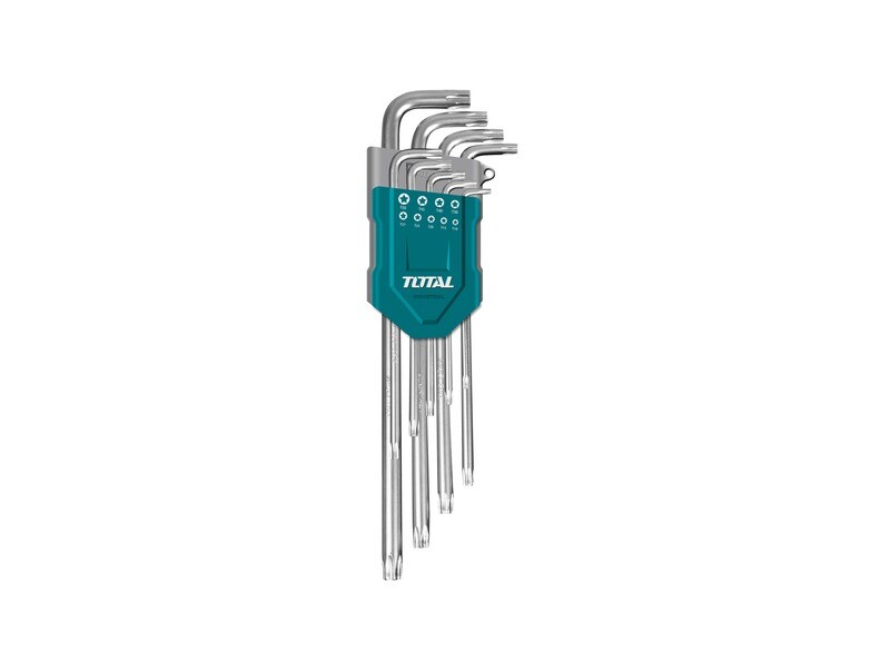 Total Cr-V Hex Key 9PCS - THT106192
