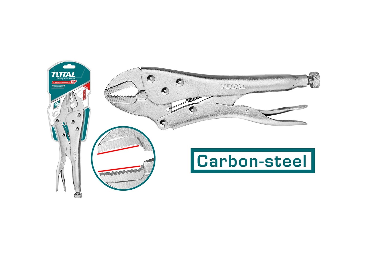 Total Straight Jaw Plier- THT191002