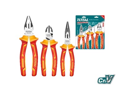 Total 3PCS Insulated Pliers Set- THT2K0302