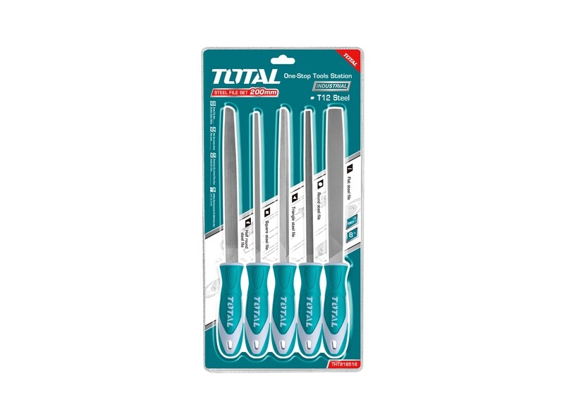 Total 5 Pcs Steel File Set/8- THT918516