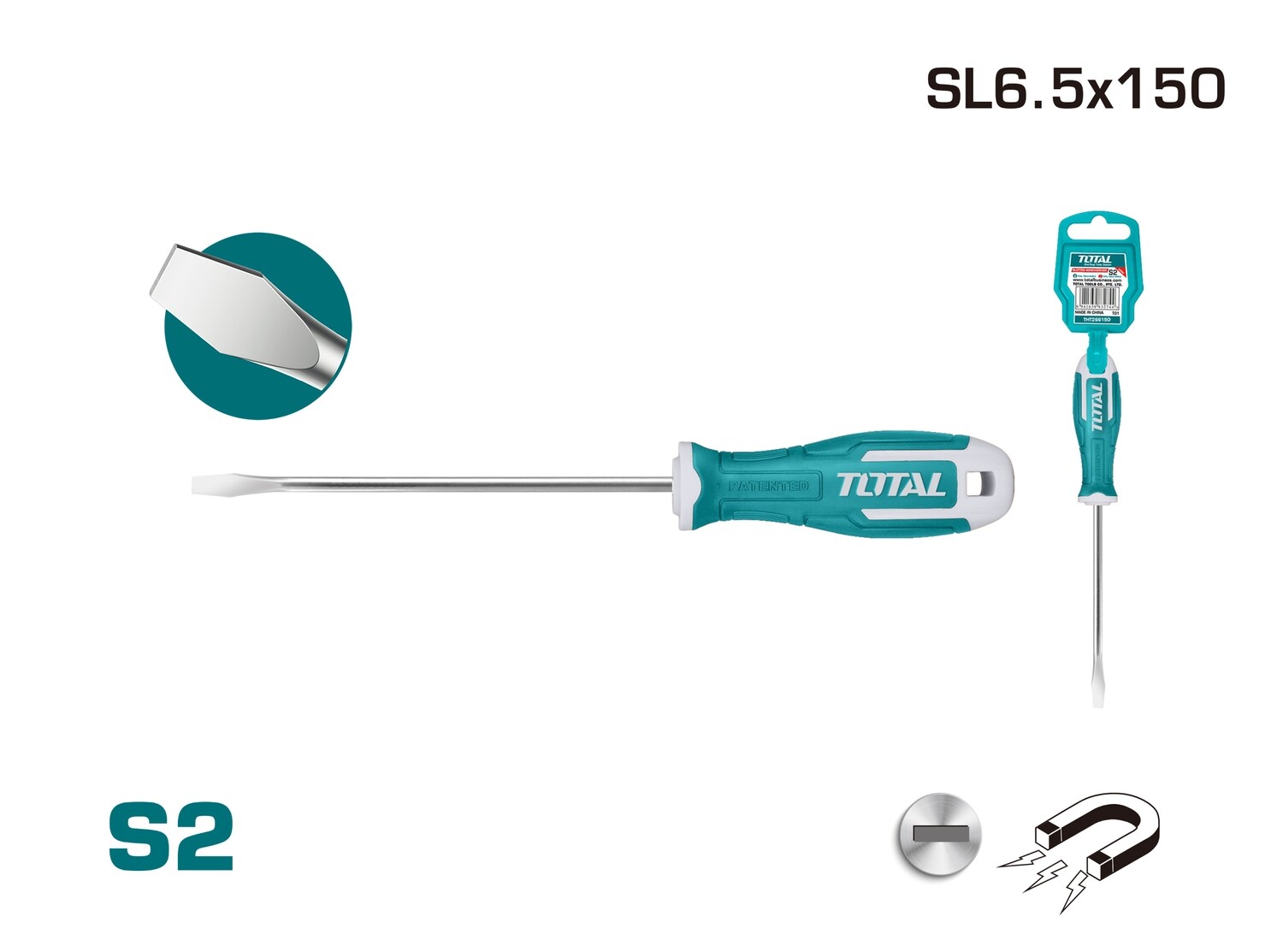 Total Slotted Screwdriver- THT266150