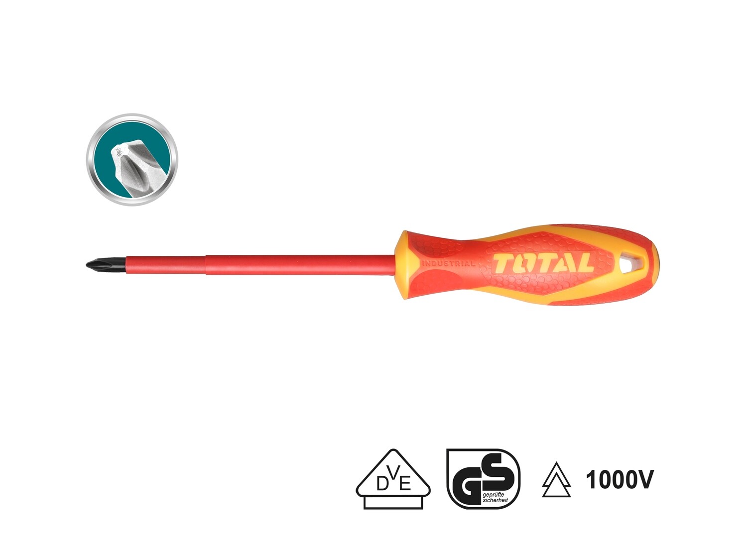 Total Insulated Screwdriver- THTISPH180