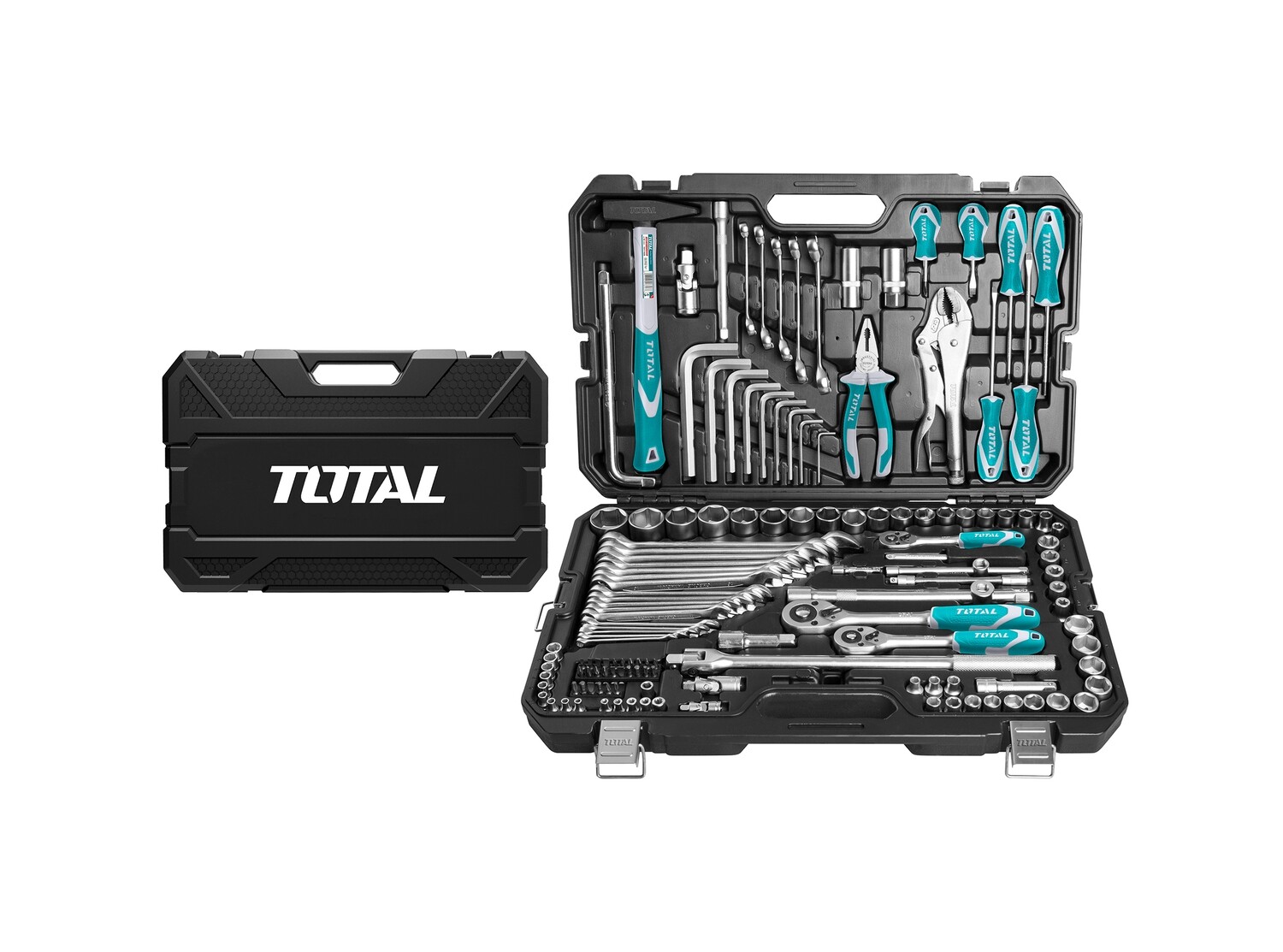 Total 142PCS Combination Tools Set- THKTHP21426
