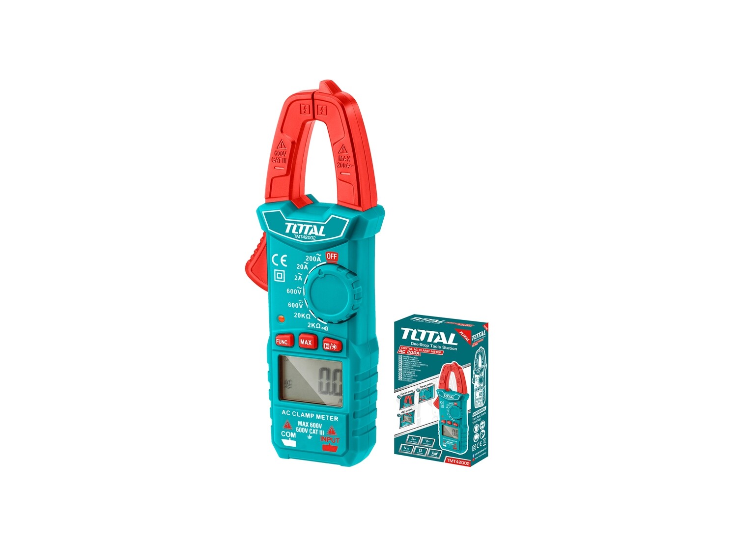 Total Digital AC Clamp Meter- TMT42002