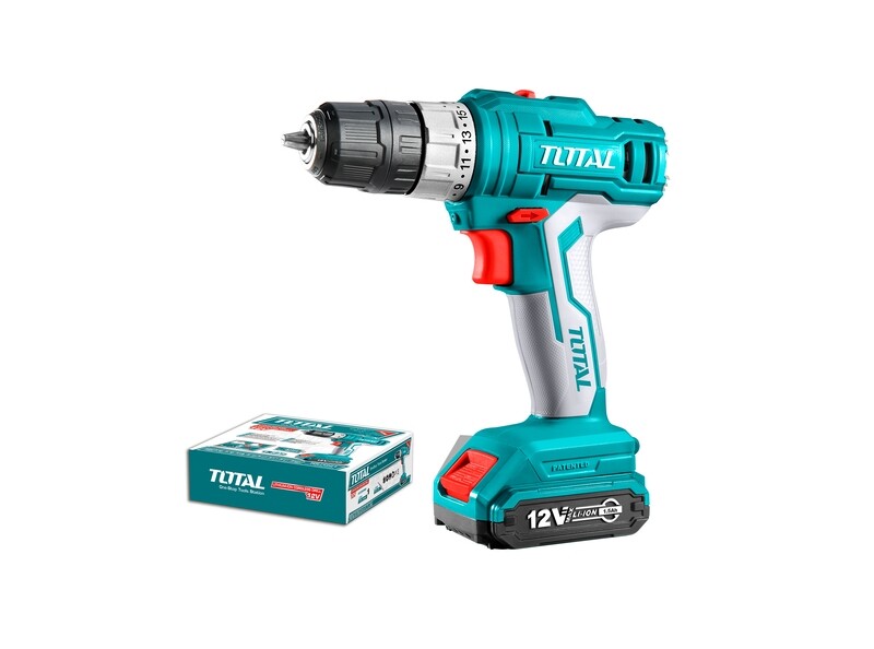 Total Lithium-Ion Cordless Drill- TDLI1221 Total Lithium-Ion Cordless Drill- TDLI1221