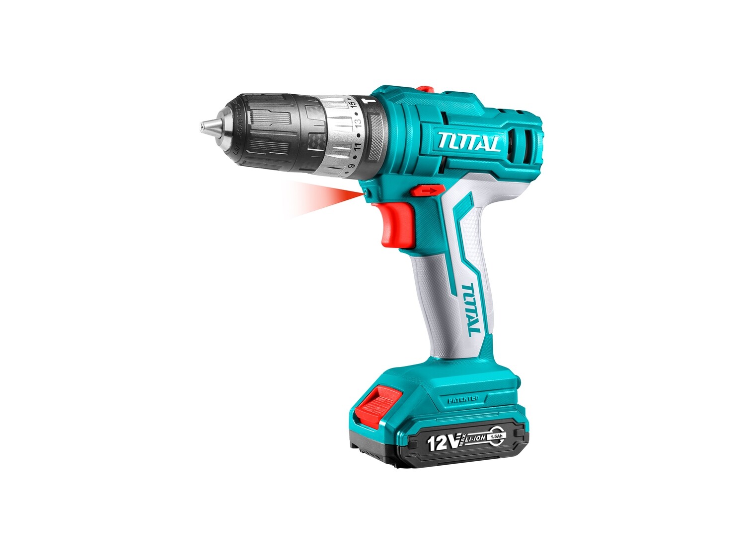 Total Lithium-Ion Impact Drill- TIDLI1222