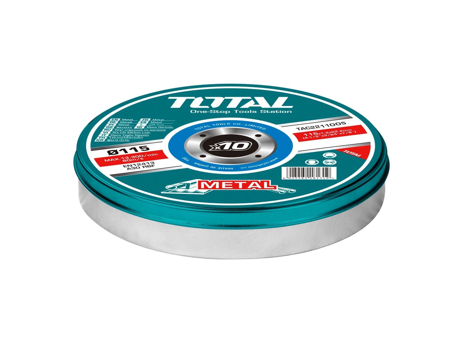 Total Metal Cutting Disk Set- TAC2211005
